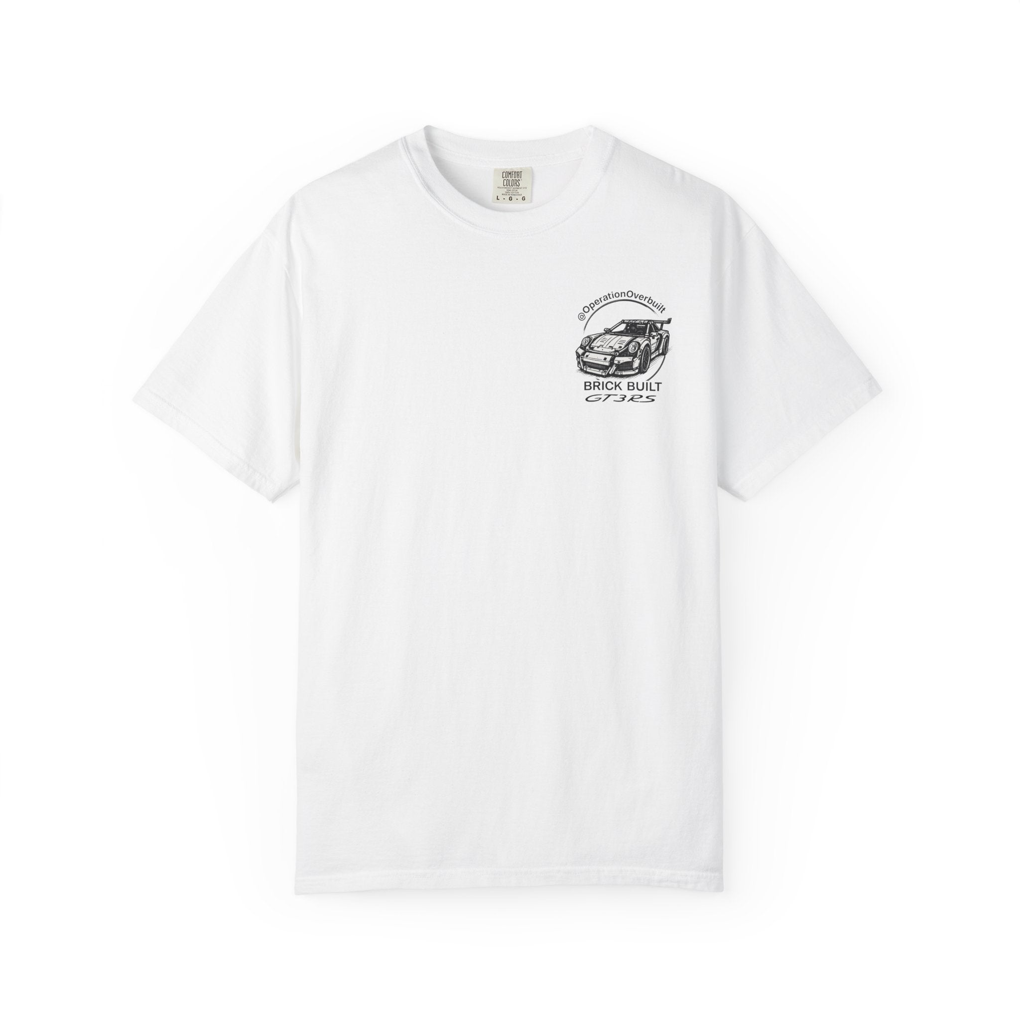 Overbuilt GT3RS T Shirt — Car Enthusiast Graphic
