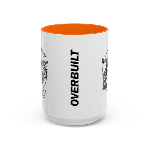 Operation Overbuilt Porsche 911 GT3 RS Car Mug — Racing Sketch Accent Coffee Cup