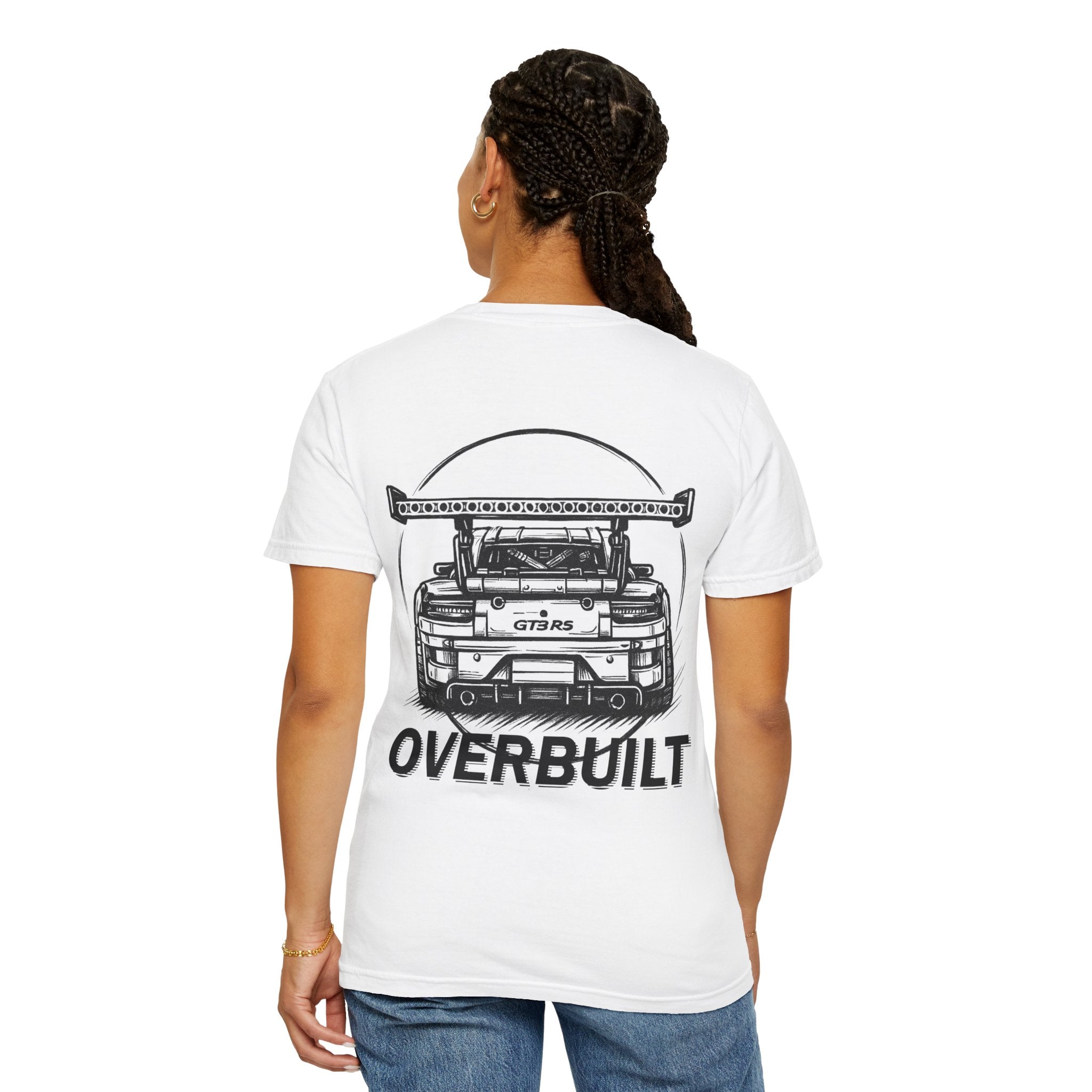 Overbuilt GT3RS T Shirt — Car Enthusiast Graphic