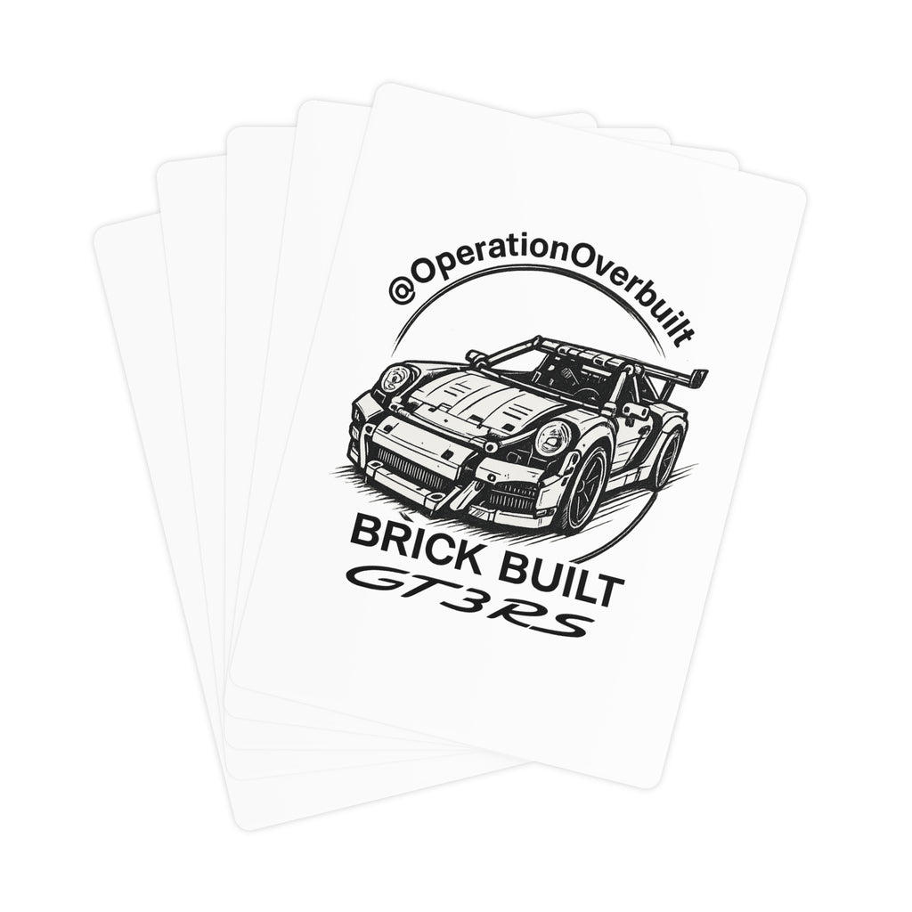 Overbuilt GT3RS Player Poker Cards